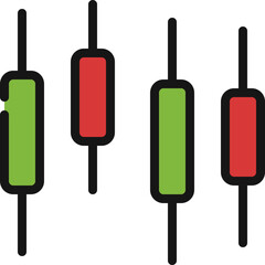Stock Market Chart Icon