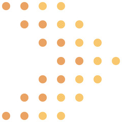 Sharp Dots Right Arrow Icon