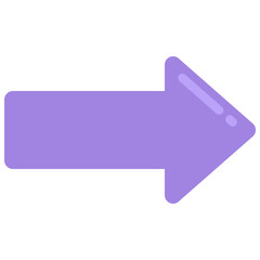Right Arrow Round Points Icon