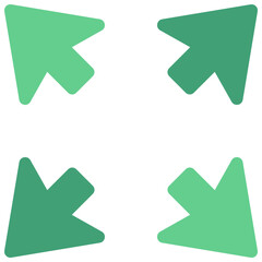 Four Corner Arrows Icon