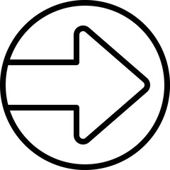 Right Arrow Circle Icon