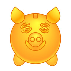 Piggy bank icon
