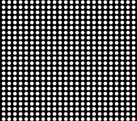 Black background with white balls