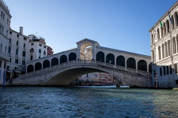 Papier Peint photo Pont du Rialto The Rialto Bridge in Venice, Italy