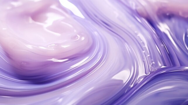 Lavender Marble with Iolite Horizontal Background. Abstract stone texture backdrop with water drops. Bright natural material Surface. AI Generated Photorealistic Illustration.