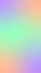 a vertical gradient background with purple, green, orange pastel colors