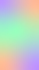  a vertical gradient background with purple, green, orange pastel colors
