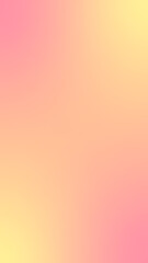 a vertical gradient background that is peach, soft pink, and yellow
