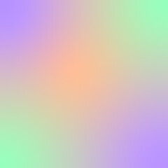  a square gradient background with purple, neon green, peach pastel colors