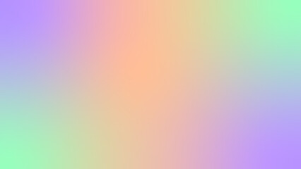  a horizontal gradient background with purple, neon green, peach pastel colors