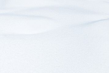 Snow covered ground.