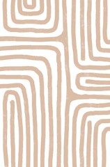 abstract Lines Wall art Poster Wall Decor