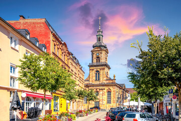 Kirche, Saarbrücken, Saarbruecken, Saarland, Deutschland 