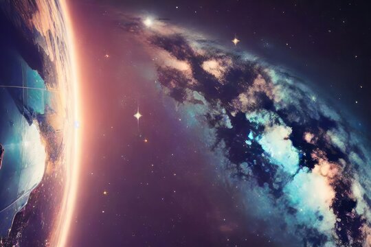 planets, space, space science fiction, nature, stars, background, screensaver, screen.