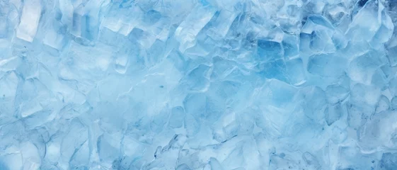 Fotobehang Frozen Tundra Ice Texture background,Blue ice cubes texture, can be used for printed materials like brochures, flyers, business cards. © png-jpeg-vector