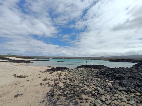 Cerro Brujo Beach Galapagos