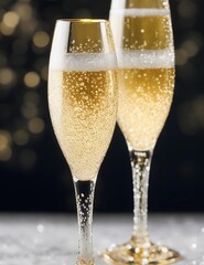 copas de champan fin de año 