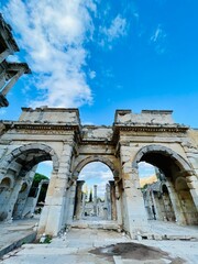 Obraz premium Celsus Library in Ephesus - Izmir, Turkey. Ephesus Ancient City,