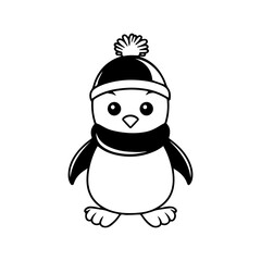 snowman icon. Vector concept illustration for design.