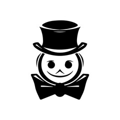 snowman icon. Vector concept illustration for design.