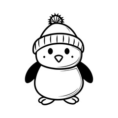 snowman icon. Vector concept illustration for design.