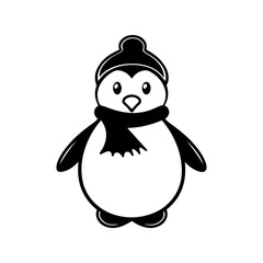 snowman icon. Vector concept illustration for design.