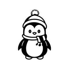 snowman icon. Vector concept illustration for design.