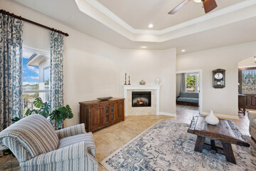 a home living room 