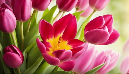 Obraz premium wonderful flowers from close up