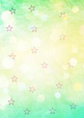 Yellow bokeh background for seasonal, holidays, celebrations and various design works