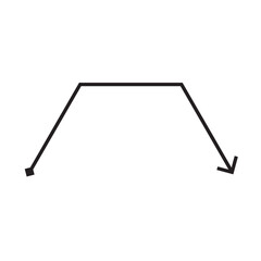 Minimalist Line Arrow