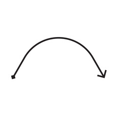 Minimalist Line Arrow