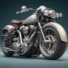 Photo sur Plexiglas Moto Cool classic big motorbike