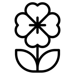 Naklejka premium flower
