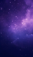 Obraz premium Purple Galaxy Universe