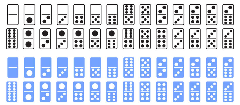 domino card icon for gambling casino
