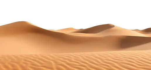 Desert landscape cutout 