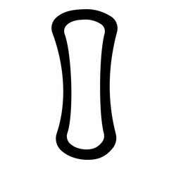 sanitary pads daily feminine hygiene cycle icon