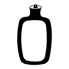 Obraz premium hot water bottle menstruation spasm woman period