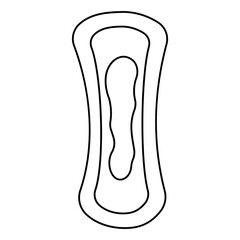 sanitary pads daily feminine hygiene cycle icon