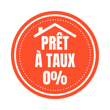 Symbole pr&ecirc;t &agrave; taux z&eacute;ro %	