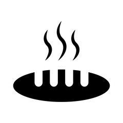 Bread icon vector design templates simple and modern concept