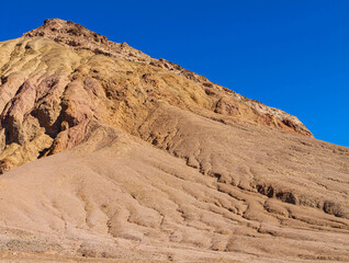 Fototapeta na wymiar The Multi-Colored Mountains of Artist's Palette, Death Valley National Park, California, USA