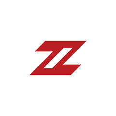 modern letter Z initial logo design