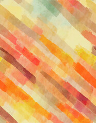 【generative ai】水彩風で抽象的なパターン	
