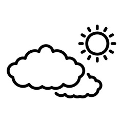 weather outline icon