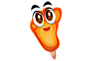 Cute Candy Character Design Illustration