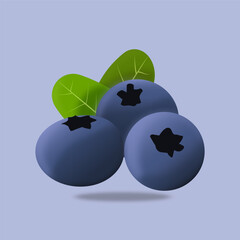 grape with vectore style