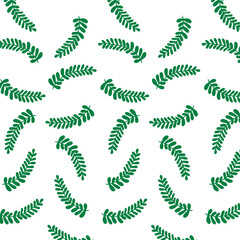 pattern trees tropical rainforest vector