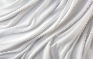 White satin fabric texture wallpaper.